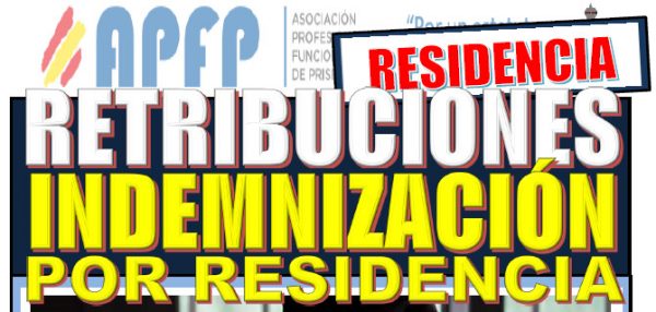 Retribuciones: Indemnización por residencia