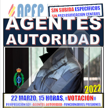 Agentes de la Autoridad: Proposición de Ley