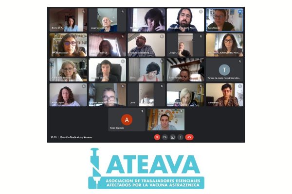 ATEAVA, Asociación de Trabajadores Esenciales Afectados por la Vacuna AstraZeneca
