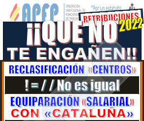 Que no te engañen: Reclasificación de centros no es igual a equiparación salarial