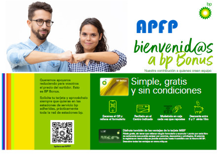 Descuentos afiliados APFP en estaciones BP
