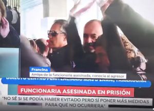 Rafa Paniza en Espejo Público, habla sobre lo que nunca hubiera querido hablar: funcionaria asesinada en prisiones.