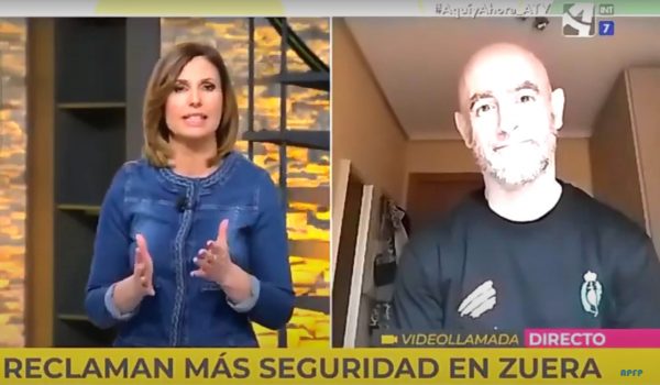 Agresión a Jefe de Servicios en Zuera en Televisión de Aragón