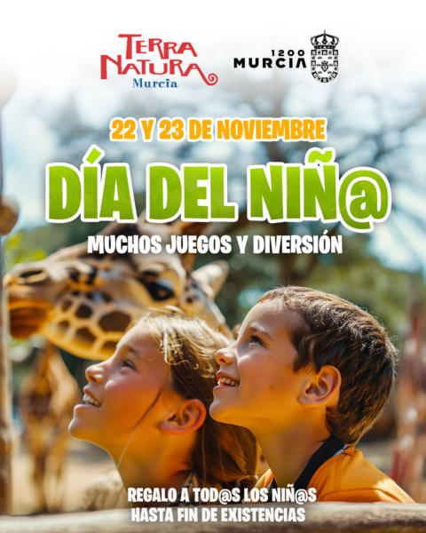 Especial Día del Niño en Terra Natura Murcia