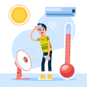 Riesgos laborales en trabajos al aire libre por altas temperaturas
